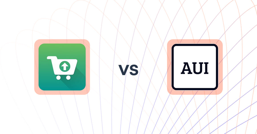 Shopify Upsell and Cross-Sell Apps: Smart Suggest Pro by Essenify vs. AUI Generative AI Agent