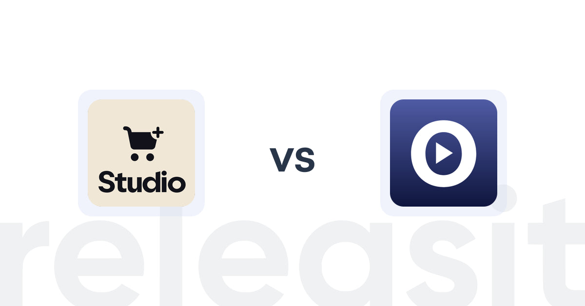 Shopify Upsell and Cross-sell Apps: Checkout Upsell by Studio vs Vydio: Video Based Upsells