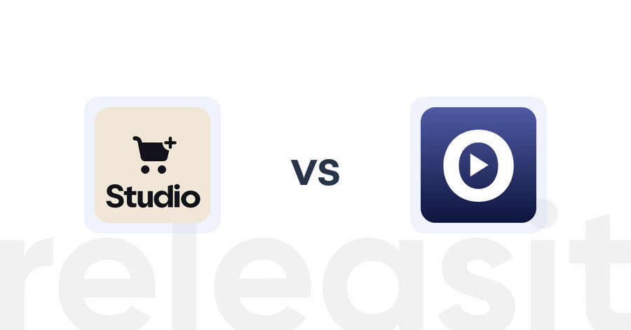 Shopify Upsell and Cross-sell Apps: Checkout Upsell by Studio vs Vydio: Video Based Upsells