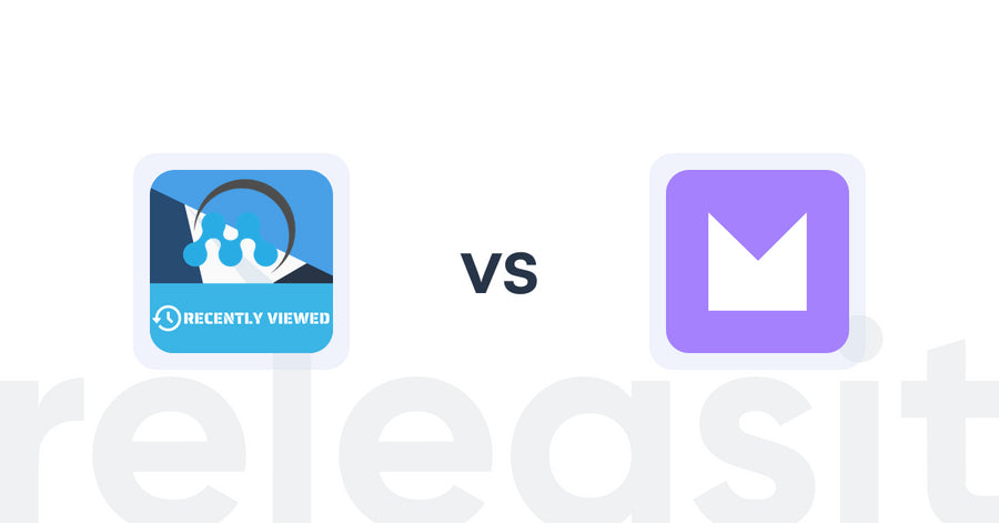 Shopify Upsell and Cross-sell Apps: MeroxIO Recent Viewed Products vs MOD AI Stylist