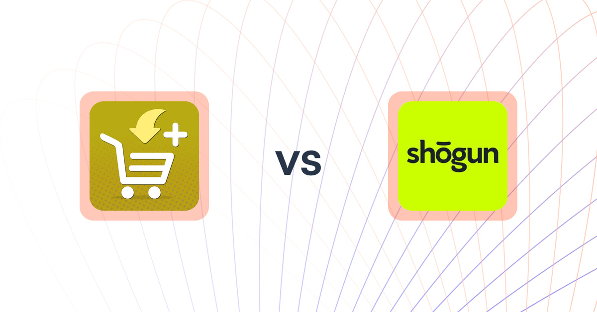 Shopify Upsell and Cross-Sell Apps: Frequently Bought Together vs Shogun ‑ Landing Page Builder