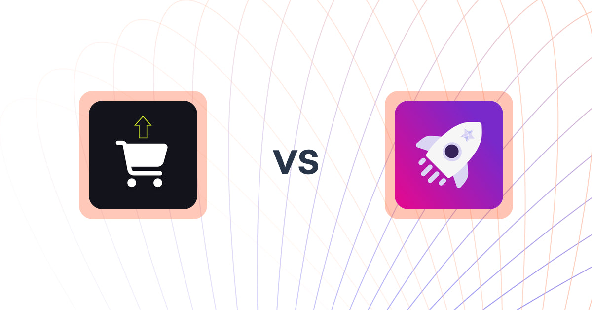 Shopify Upsell and Cross-sell Apps: LevelUp Cross‑sells vs. AOV Booster ‑ Bundles & Upsell
