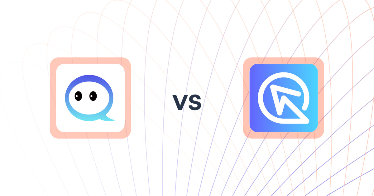 Shopify Upsell and Cross-Sell Apps: VanChat AI Chatbot & Live Chat vs. Shop Quiz: Product Recommender