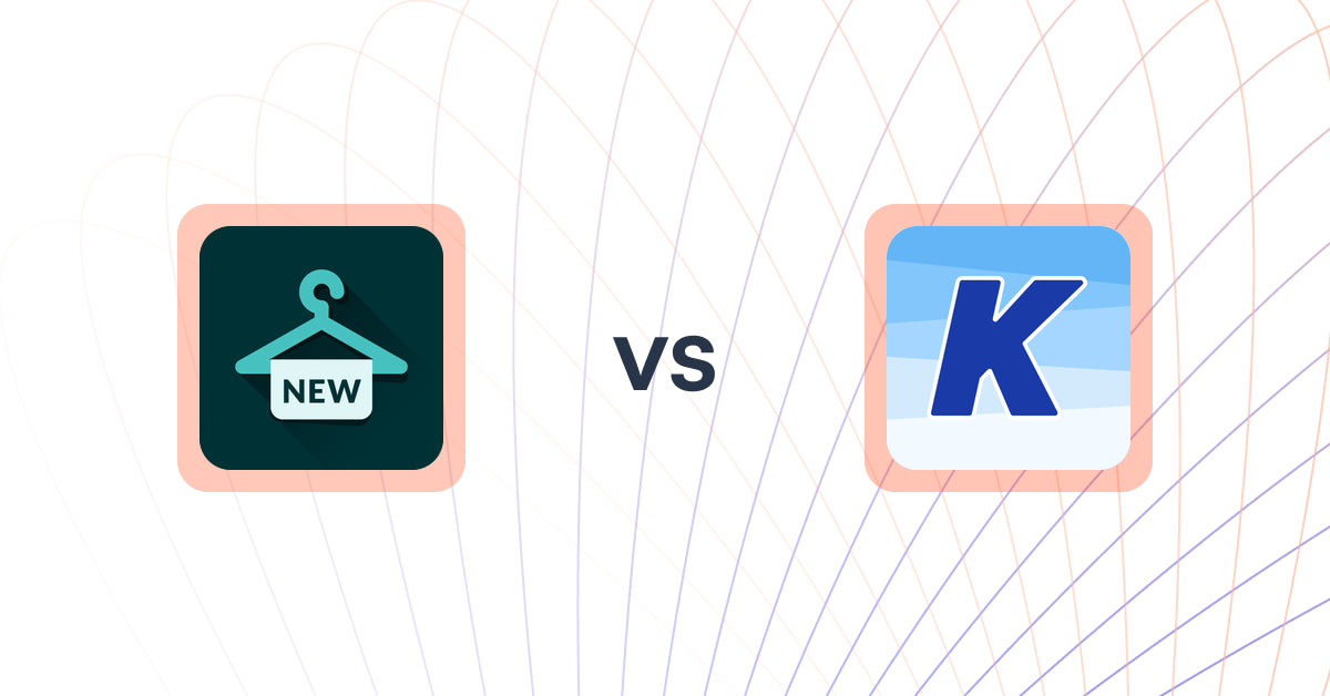 Shopify Upsell and Cross-sell Apps: Recent Product by Saio vs K: Cross Sell Related Products