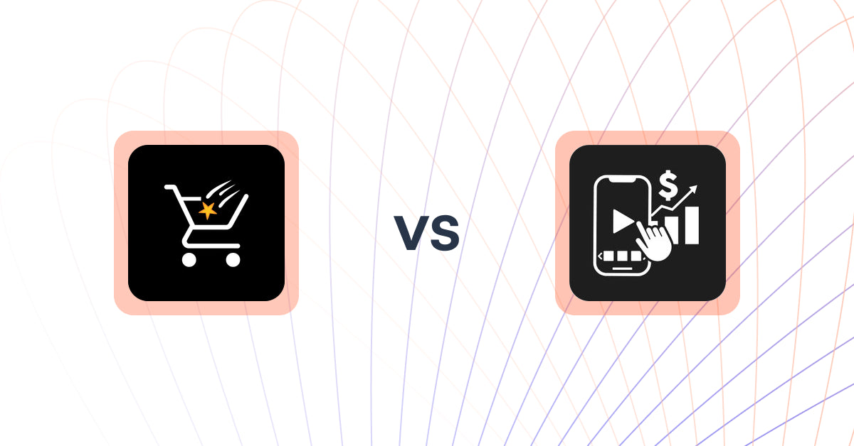 Shopify Upsell and Cross-sell Apps: Checkout Star: Improve AOV,CRO vs Shoppable Videos‑UGC Feeds