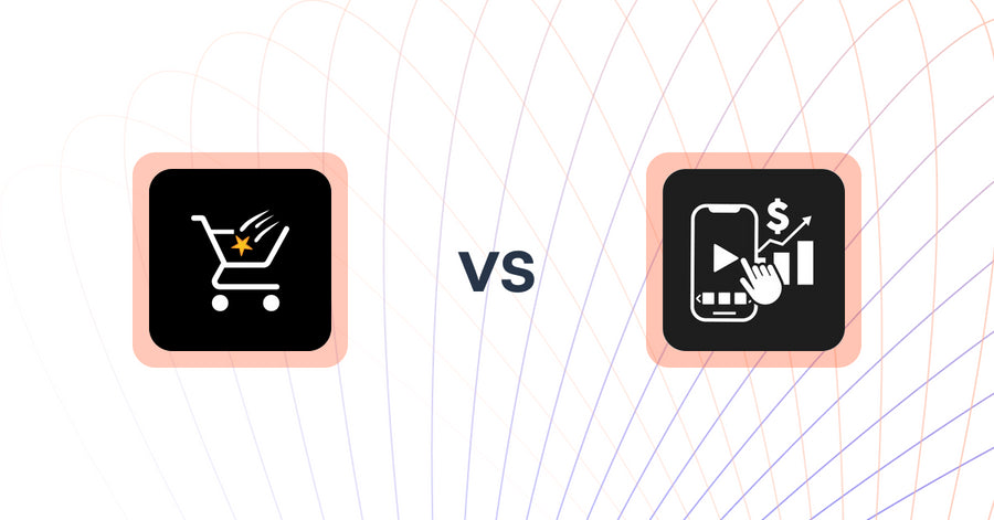 Shopify Upsell and Cross-sell Apps: Checkout Star: Improve AOV,CRO vs Shoppable Videos‑UGC Feeds