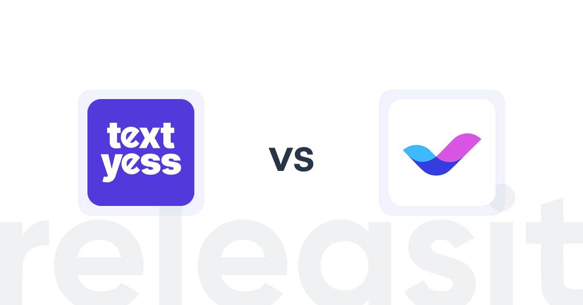 Shopify Upsell and Cross-sell Apps: TextYess: AI WhatsApp Chatbot vs Veda Landing Page Builder