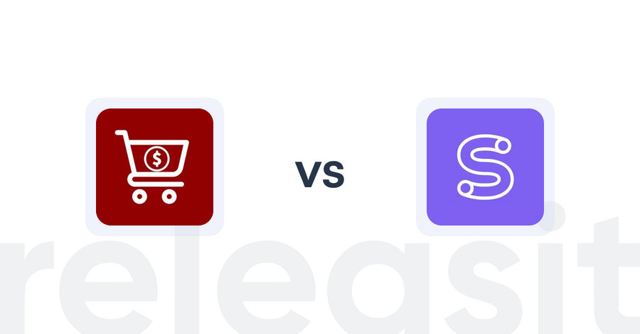 Shopify Upsell and Cross-Sell Apps: Cross Sell Upsell Master C1G vs. Shopcast: Product Recommender