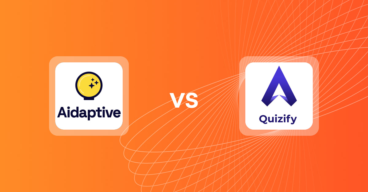 Shopify Upsell and Cross-Sell Apps: Aidaptive | eCommerce AI vs Quizify ‑ Product Quiz Builder