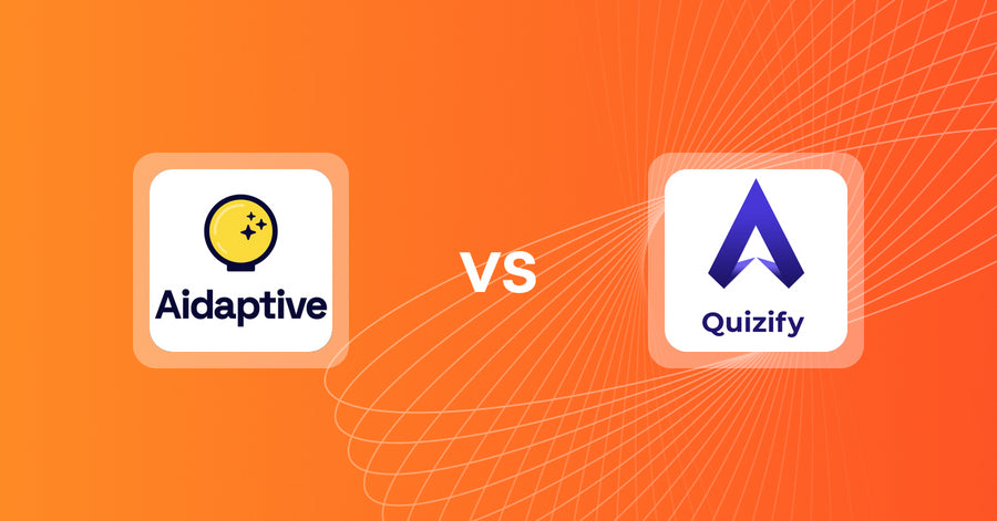Shopify Upsell and Cross-Sell Apps: Aidaptive | eCommerce AI vs Quizify ‑ Product Quiz Builder