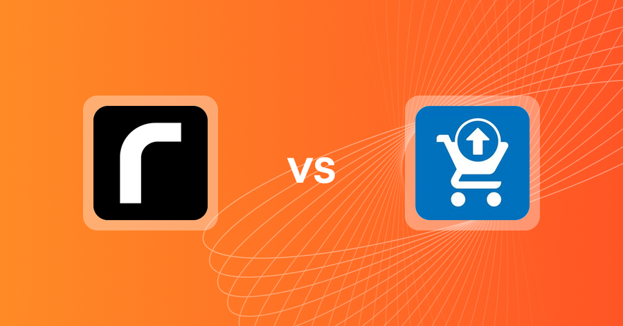 Shopify Upsell and Cross-sell Apps: Retentics: Dynamic Recommender vs Ecom Cart Upsell Elite
