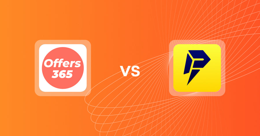 Shopify Upsell and Cross-Sell Apps: Offers365 Post Purchase Upsell vs Promofy: Flash Sale & Discount