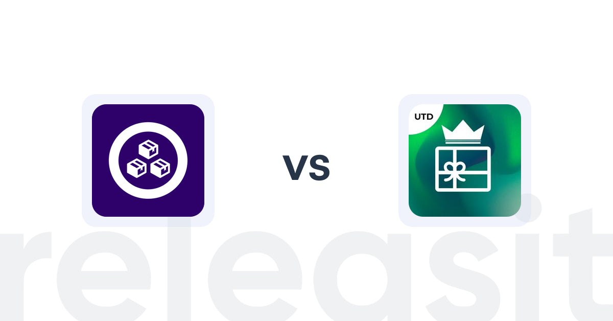 Shopify Upsell and Cross-sell Apps: MCE: Product Addons & Bundles vs Box King: Gift Bundle Builder