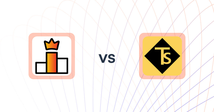 Shopify Upsell and Cross-Sell Apps: Rank King: Best Seller Ranking vs Together Sell