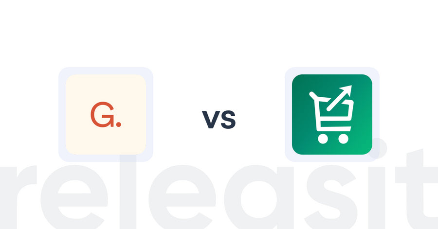Shopify Upsell and Cross-sell Apps: Goodsize vs Simply Cartbooster