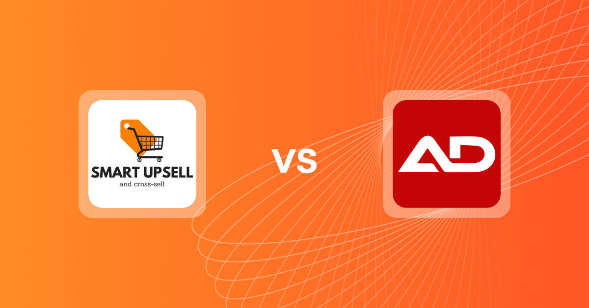 Shopify Upsell and Cross-sell Apps: Smart Upsell vs Product Bundle & Discount AOD