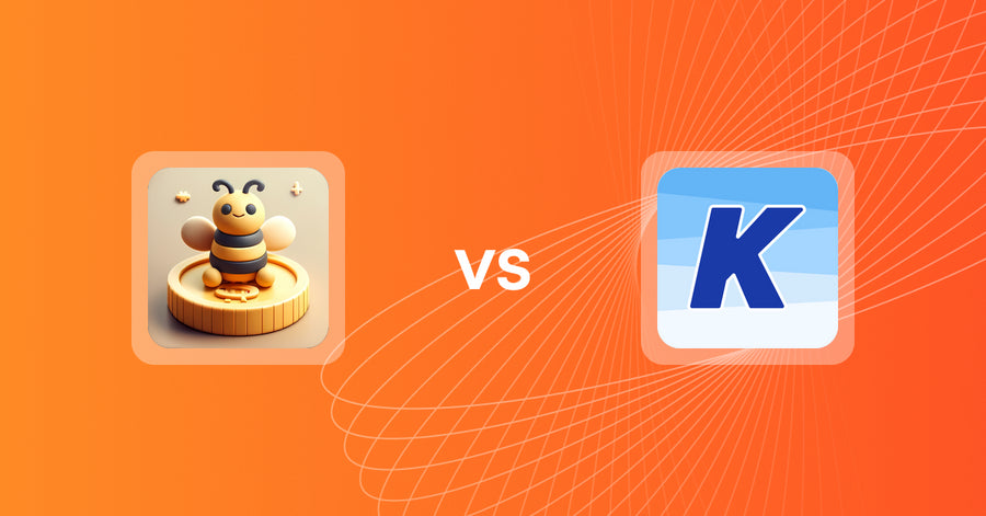 Shopify Upsell and Cross-sell Apps: FeeBee ‑ Fees and Deposits vs K: Cross Sell Related Products