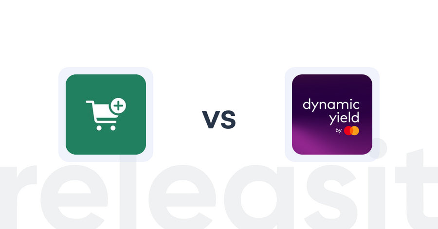 Shopify Upsell and Cross-Sell Apps: Checkout Upsell by Code Ninjas vs Dynamic Yield by Mastercard