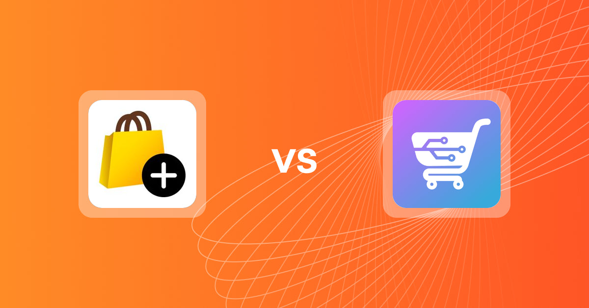Shopify Upsell and Cross-Sell Apps: あとプラ：チェックアウト拡張 & サンクスページ最適化 vs AI Cart & Upsell