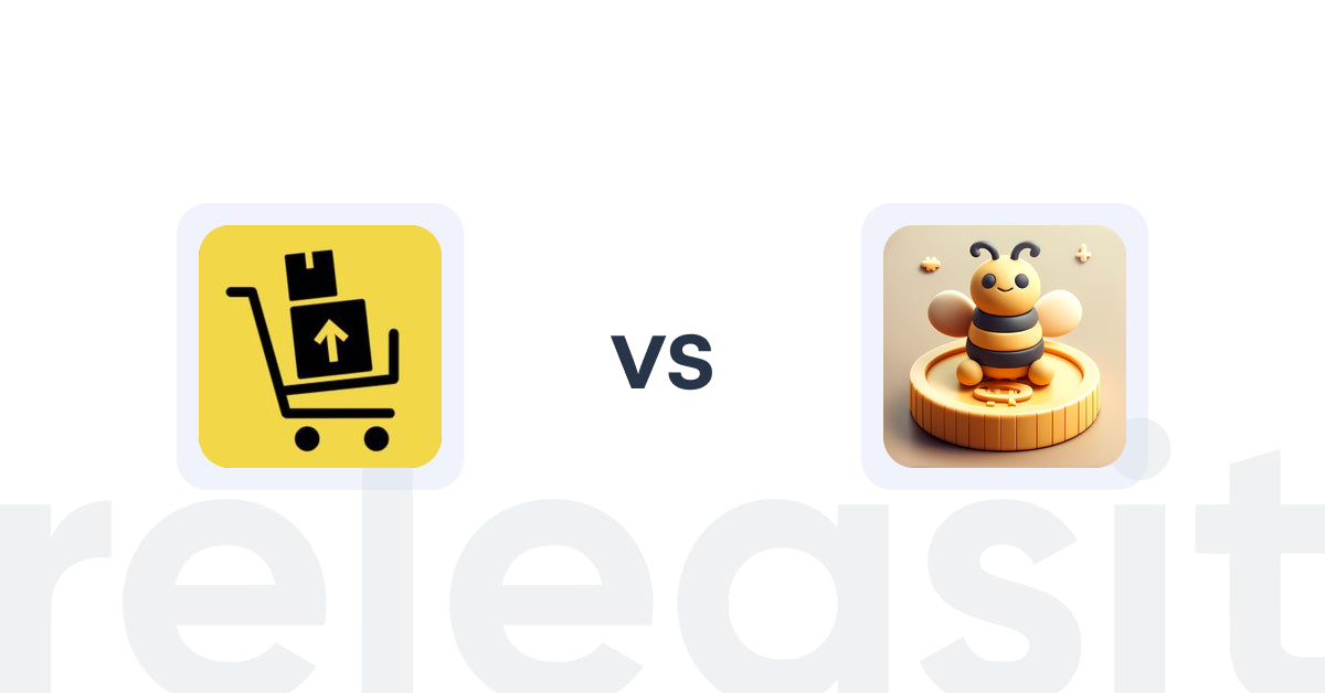 Shopify Upsell and Cross-Sell Apps: UpsellFly:Checkout Upsells vs FeeBee ‑ Fees and Deposits