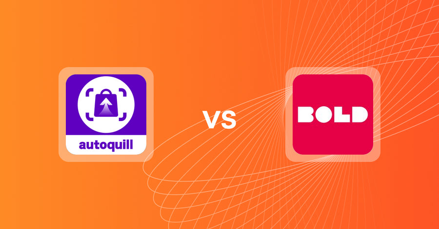 Shopify Upsell and Cross-sell Apps: AI agent Upsell ‑ autoquill vs BOLD Subscriptions