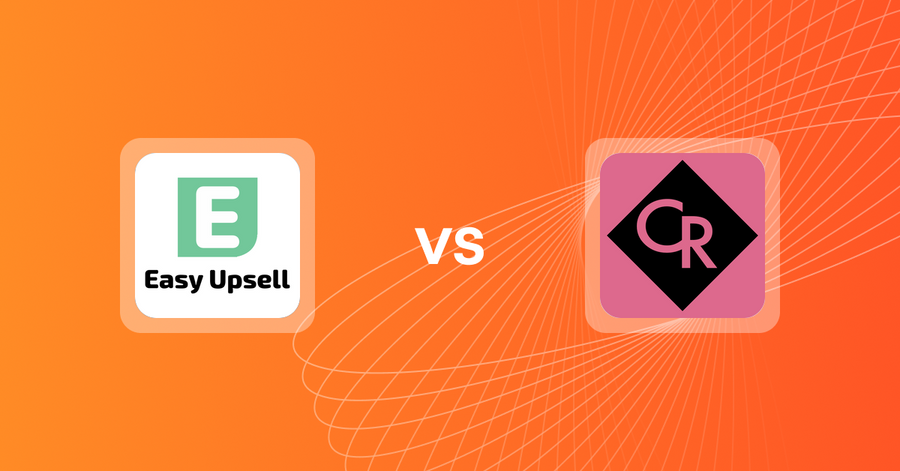 Shopify Upsell and Cross-sell Apps: Easy Upsell vs CV Recommend