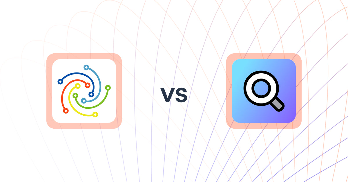 Shopify Upsell and Cross-sell Apps: Visidea AI Search & Discovery vs Shopify Search & Discovery