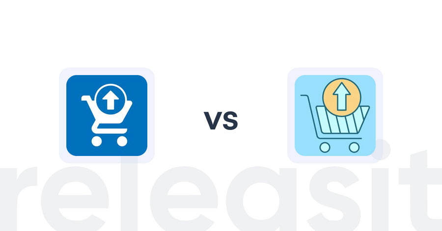 Shopify Upsell and Cross-sell Apps: Ecom Cart Upsell Elite vs Upsell Maxx