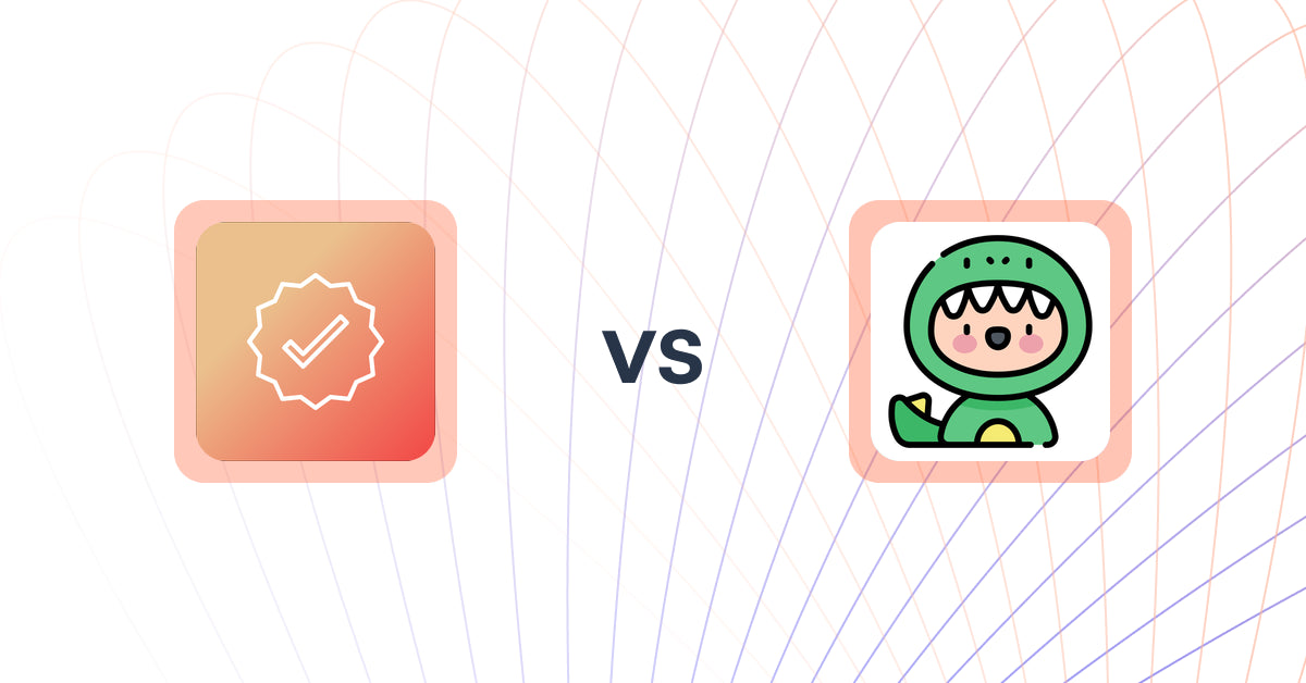 Shopify Upsell and Cross-sell Apps: Mega Verified Product Badges vs. Rex: Personalized Upsell