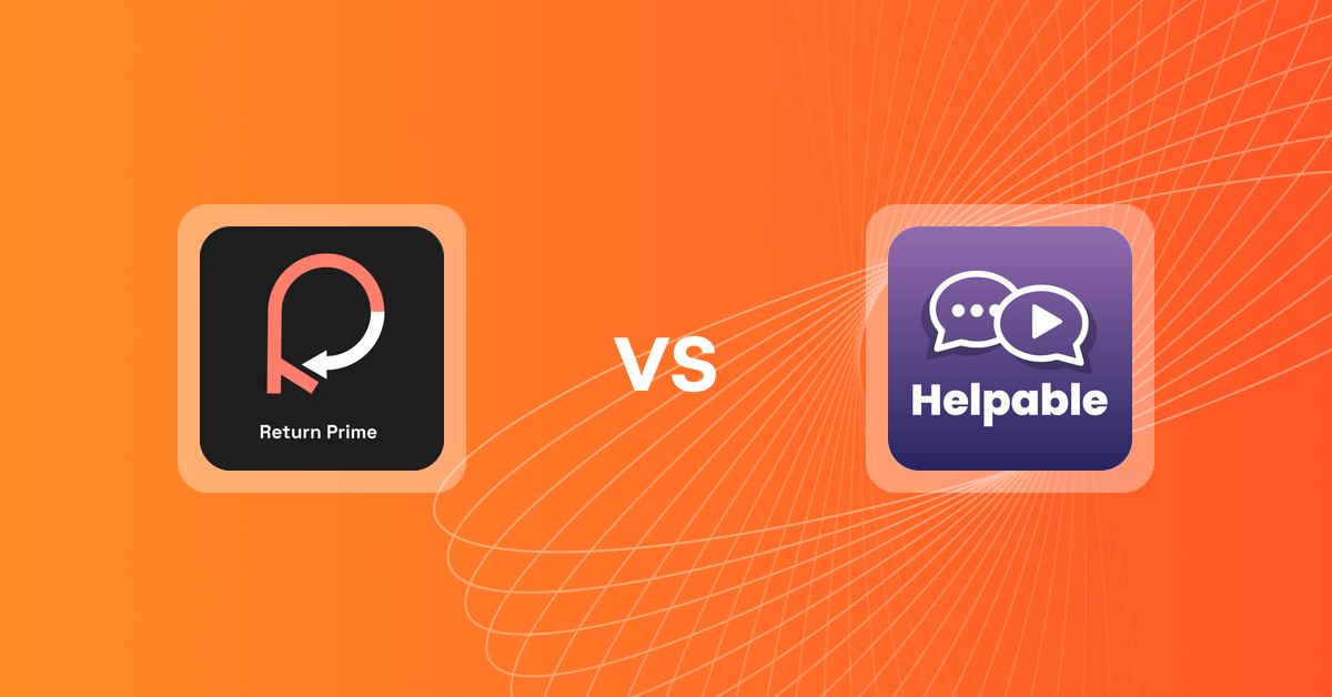 Shopify Operations Apps: Return Prime: Return → Revenue vs Helpable