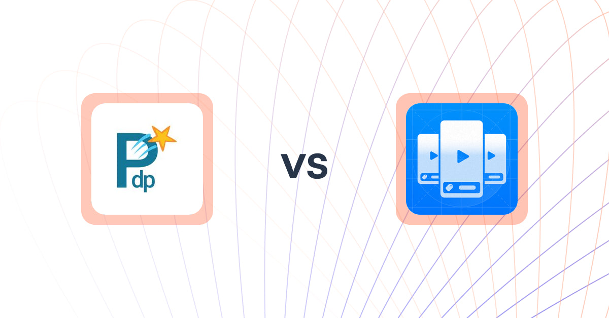 Shopify Upsell and Cross-sell Apps: PDP Star vs EasyVideo: Shoppable Videos