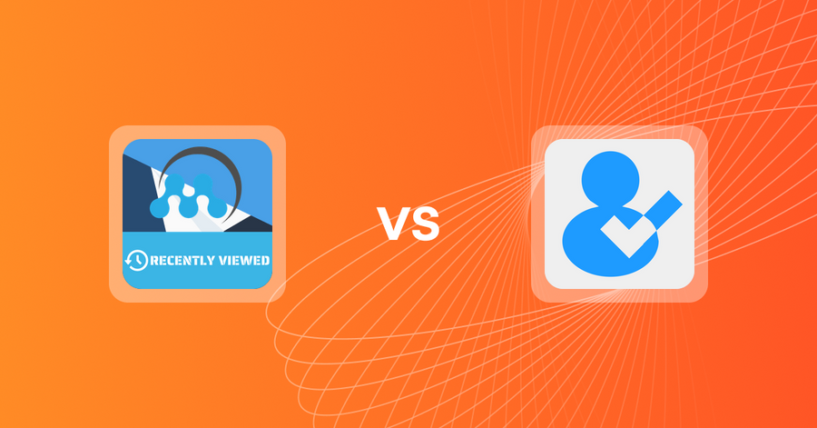 Shopify Upsell and Cross-sell Apps: MeroxIO Recent Viewed Products vs. Rend ‑ Custom AI Product Quiz