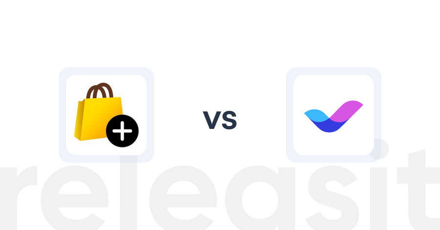 Shopify Upsell and Cross-sell Apps: あとプラ：チェックアウト拡張 & サンクスページ最適化 vs Veda Landing Page Builder