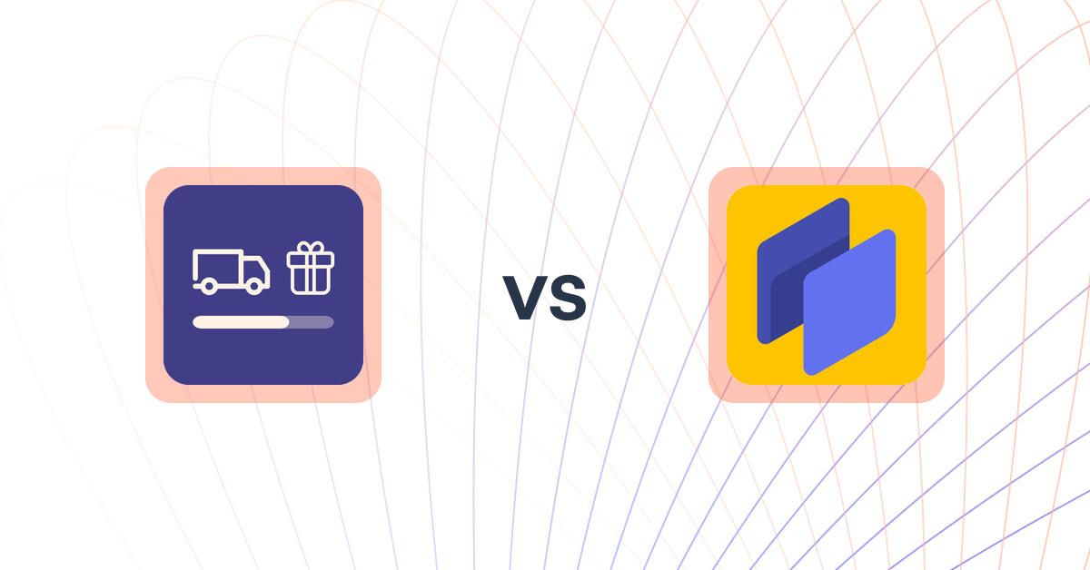 Shopify Upsell and Cross-sell Apps: Yaco Progress Bar vs SpurIT Sales Pop‑up Discount