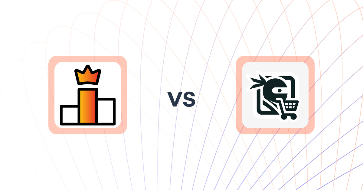 Shopify Upsell and Cross-sell Apps: Rank King: Best Seller Ranking vs. Checkout Ninja Blocks