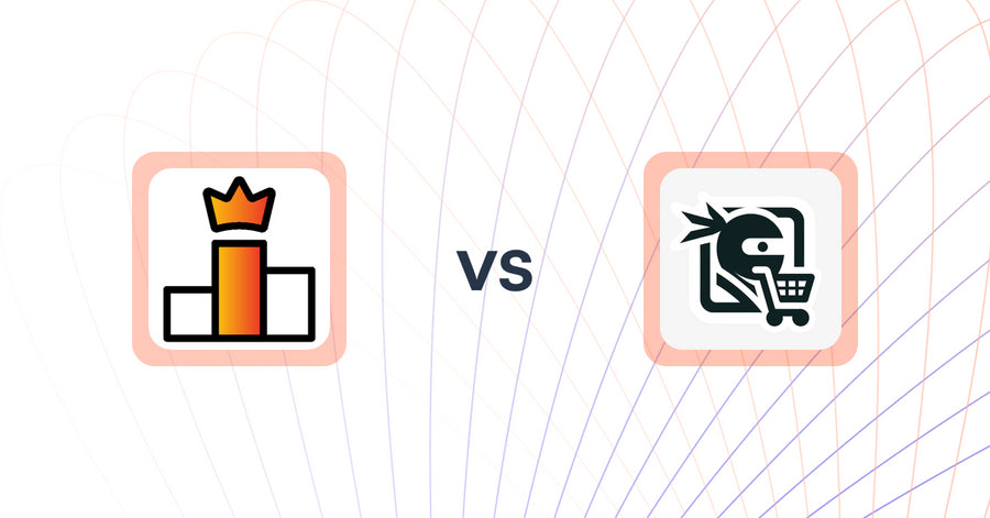 Shopify Upsell and Cross-sell Apps: Rank King: Best Seller Ranking vs. Checkout Ninja Blocks