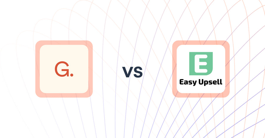 Shopify Upsell and Cross-sell Apps: Goodsize vs Easy Upsell