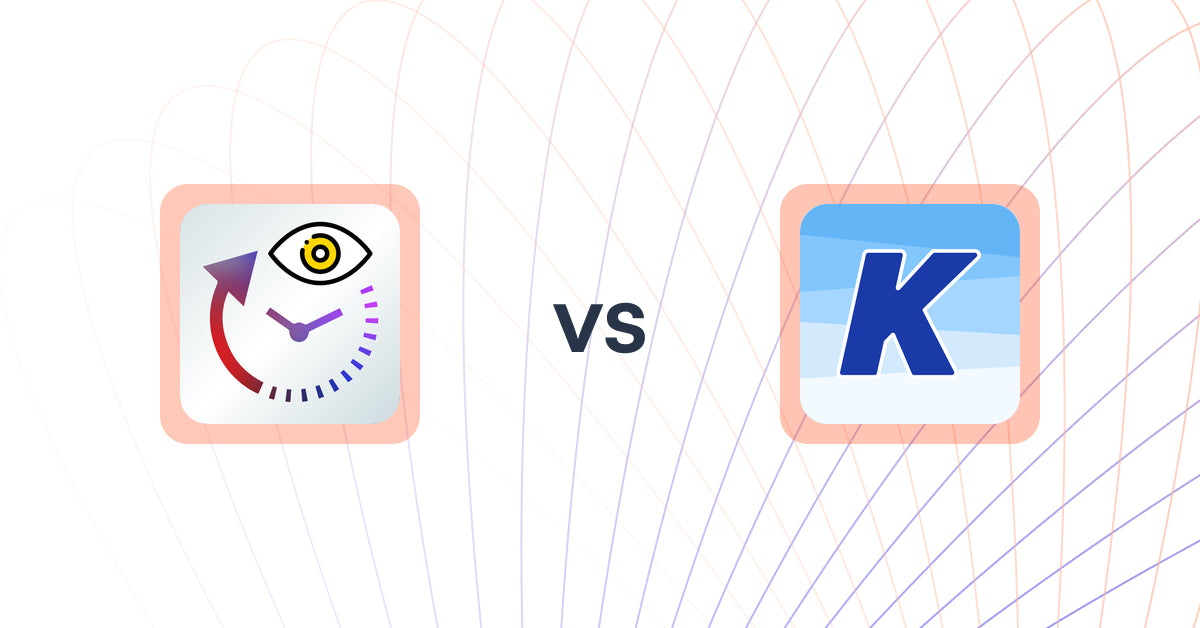 Shopify Upsell and Cross-sell Apps: JustViewed ‑ Recently Products vs K: Cross Sell Related Products