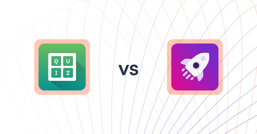 Shopify Upsell and Cross-sell Apps: Quiz Buddy ‑ Product Quiz vs AOV Booster ‑ Bundles & Upsell