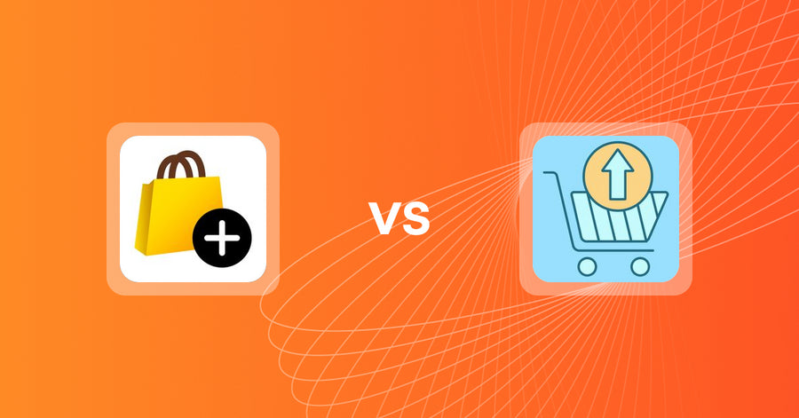 Shopify Upsell and Cross-Sell Apps: あとプラ：チェックアウト拡張 & サンクスページ最適化 vs Upsell Maxx