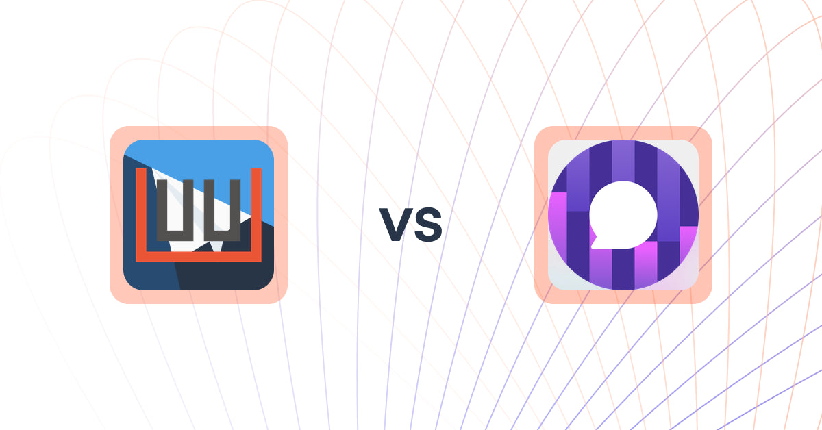 Shopify Upsell and Cross-Sell Apps: userwerk AI Upsell & Loyalty vs. iAdvize: AI Shopping Assistant