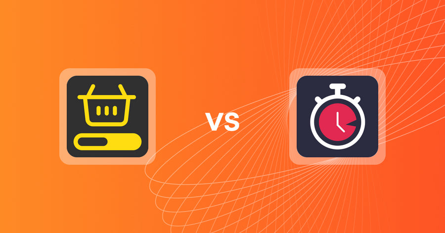 Shopify Upsell and Cross-sell Apps: MVR Free Shipping Bar & Upsell vs Invints Shipping, Bars, Upsell