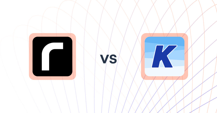 Shopify Upsell and Cross-Sell Apps: Retentics: Dynamic Recommender vs K: Cross Sell Related Products