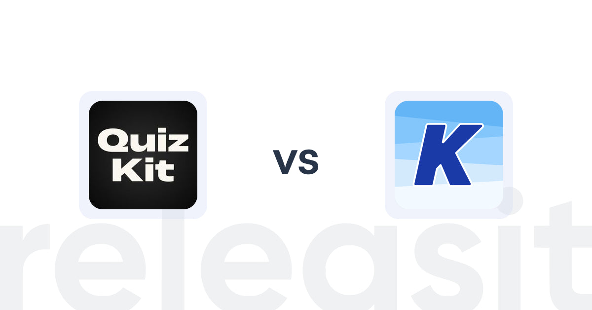 Shopify Upsell and Cross-Sell Apps: Presidio: Quiz Kit vs K: Cross Sell Related Products