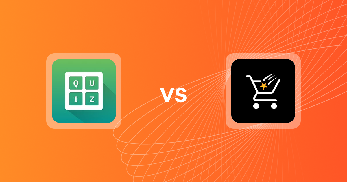 Shopify Upsell and Cross-sell Apps: Quiz Buddy ‑ Product Quiz vs. Checkout Star: Improve AOV,CRO