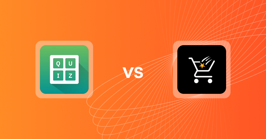 Shopify Upsell and Cross-sell Apps: Quiz Buddy ‑ Product Quiz vs. Checkout Star: Improve AOV,CRO