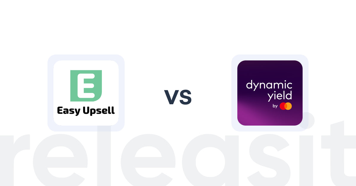 Shopify Upsell and Cross-Sell Apps: Easy Upsell vs. Dynamic Yield by Mastercard