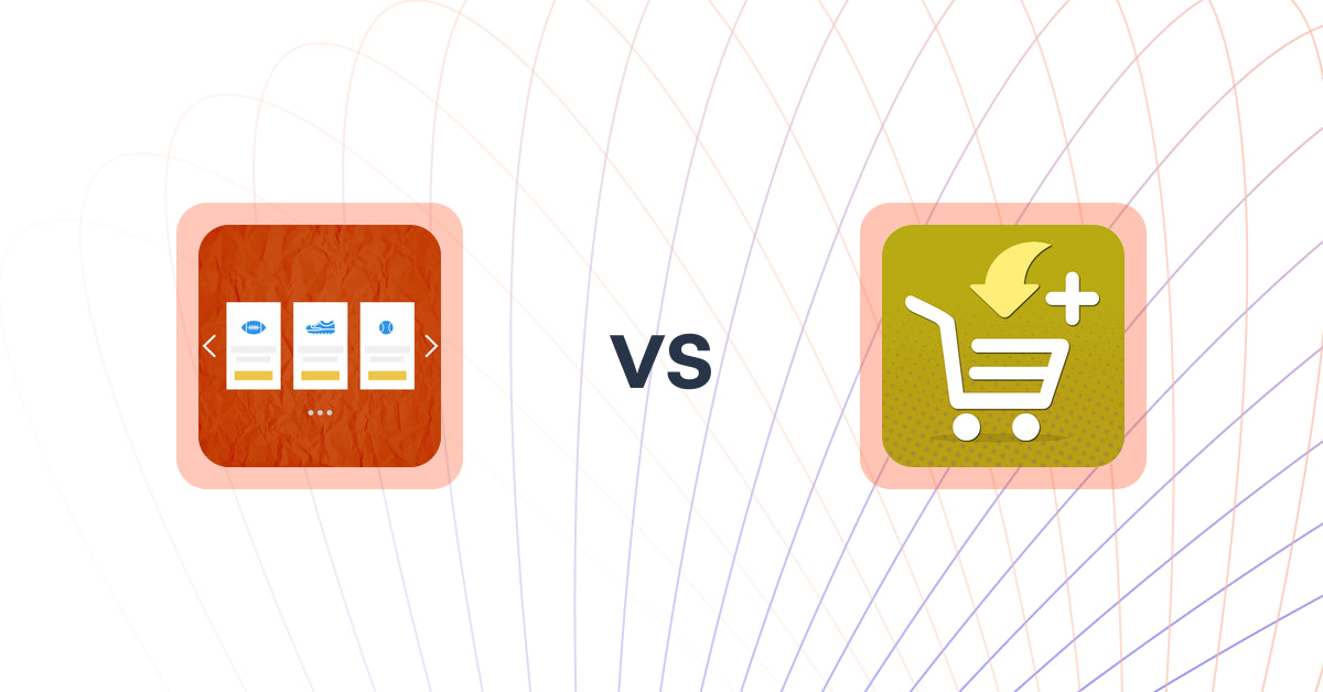Shopify Upsell and Cross-sell Apps: Zify Product Slider | Carousel vs Frequently Bought Together