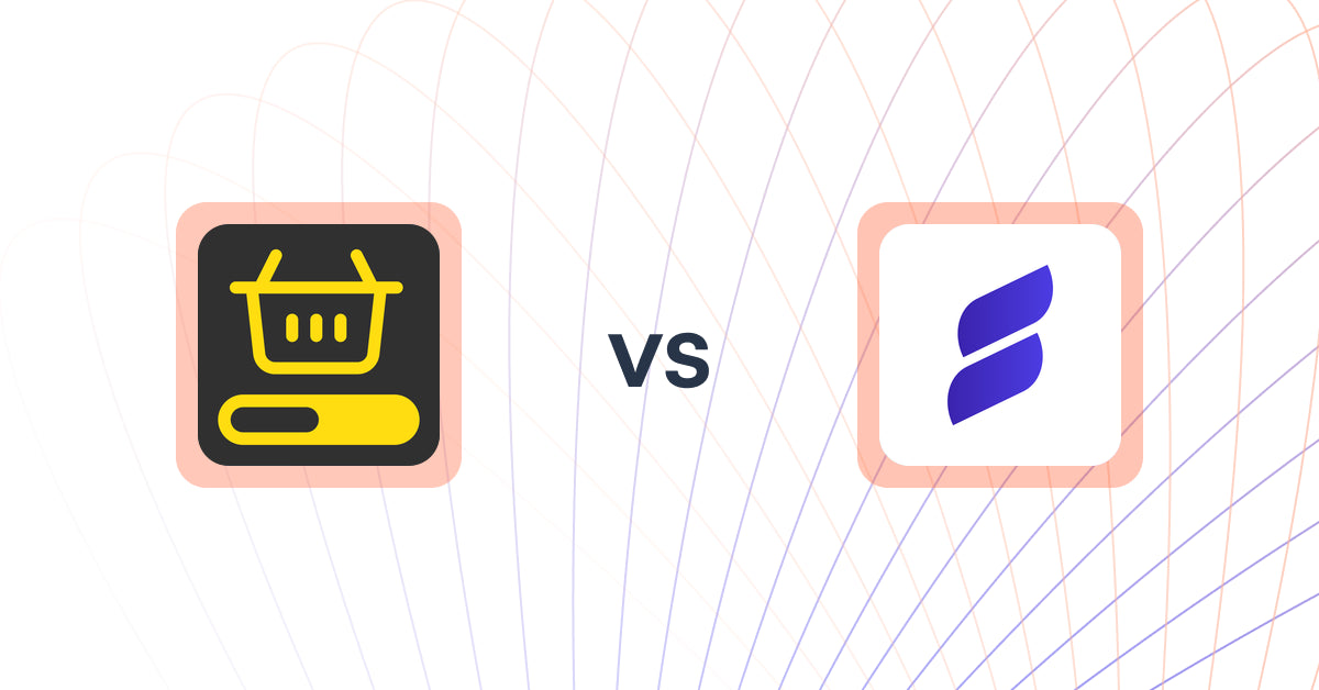 Shopify Upsell and Cross-sell Apps: MVR Free Shipping Bar & Upsell vs Searchspring