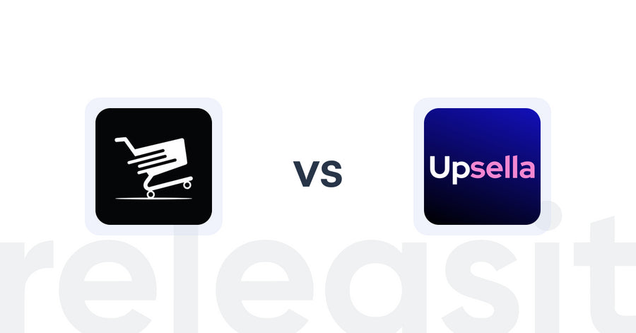 Shopify Upsell and Cross-sell Apps: CartFly – Quick Upsell Drawer vs Upsella
